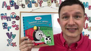 Thomas and James and the Troublesome Trucks【大人気英会話ニック先生】本とお菓子時間 August 12 with Donuts