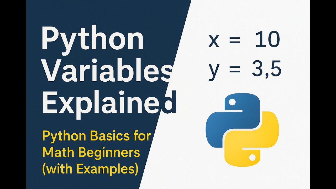 How Python Variables Make Math Easier - YouTube