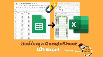 ลิงก์ข้อมูล GoogleSheet เข้าExcel 🩹