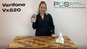 How to Replace Paper in the Verifone Vx520 Terminal