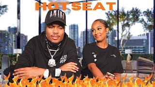 MY GIRLFRIEND ASKED ME &quot;MY BODY COUNT&quot; IN A GAME OF HOT SEAT | TRAY BILLS