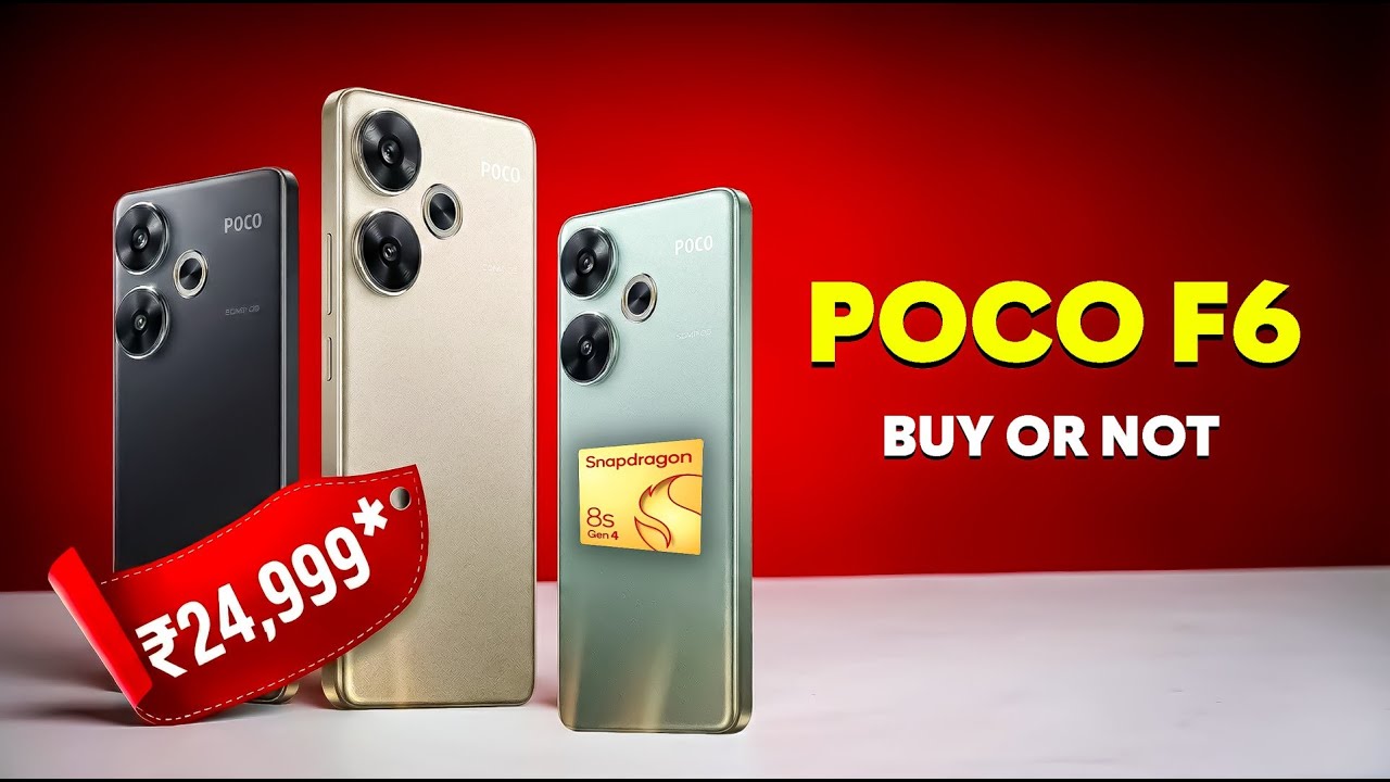 POCO F6 Honest Review | Real Performance, Gaming, Heating & Camera Test