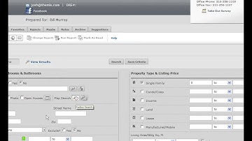 Using the Client Radius Search feature in the HSC portal of the Los Angeles MLS (TheMLS.com)
