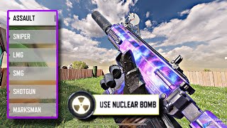 Nuking with EVERY weapon category in Call of Duty: Mobile Ranked!