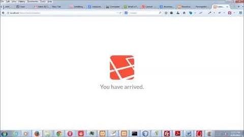 Laravel Windows Xampp Installation Steps