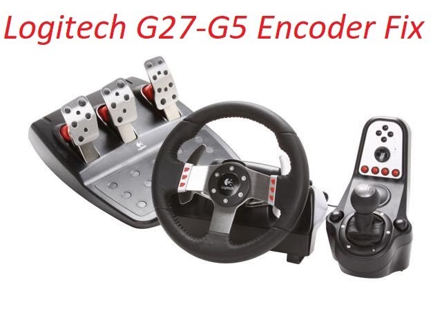 VOLANTE LOGITECH G27 RUIM? COMO RESOLVER? ONDE COMPRAR O ENCODER? SERVE  PARA G25 E DRIVING FORCE GT! 