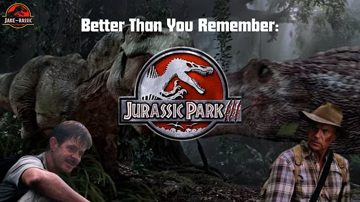 You're Probably Wrong About Jurassic Park 3 - Jake-rassic