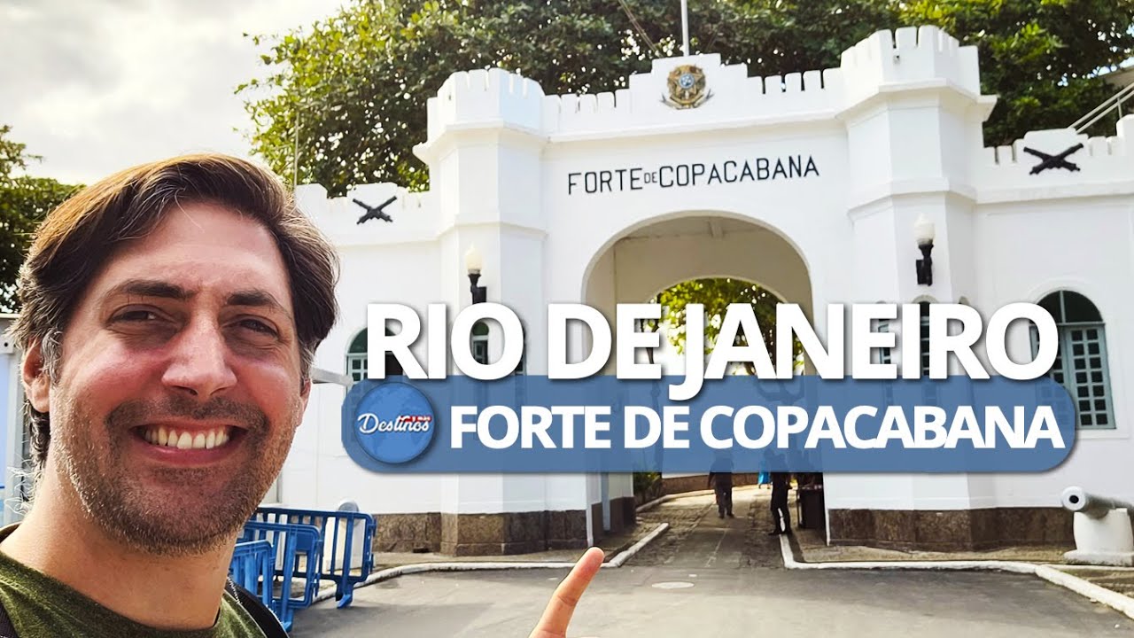 PASEO A PIE POR EL FORTE DE COPACABANA, EL LUGAR MAS INCREIBLE DE RIO DE JANEIRO.