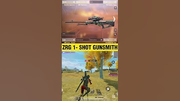 BEST ZRG 20mm GUNSMITH CODM BR 🔥 | CODM # shorts