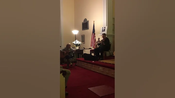 Brendan Mulvihill and Nina Gibson performing at Fi...