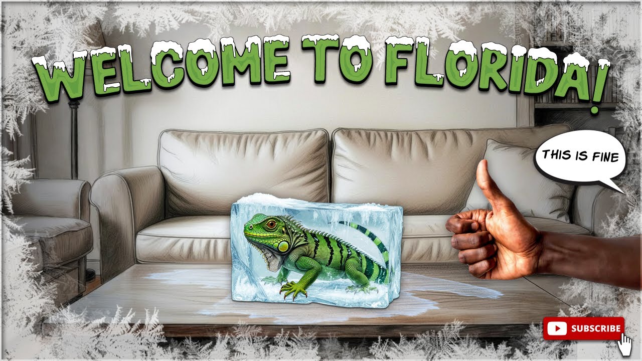 It's FREEZING in FLORIDA...AGAIN! Falling Iguanas and Frozen Palm Trees! Welcome To Florida Podcast