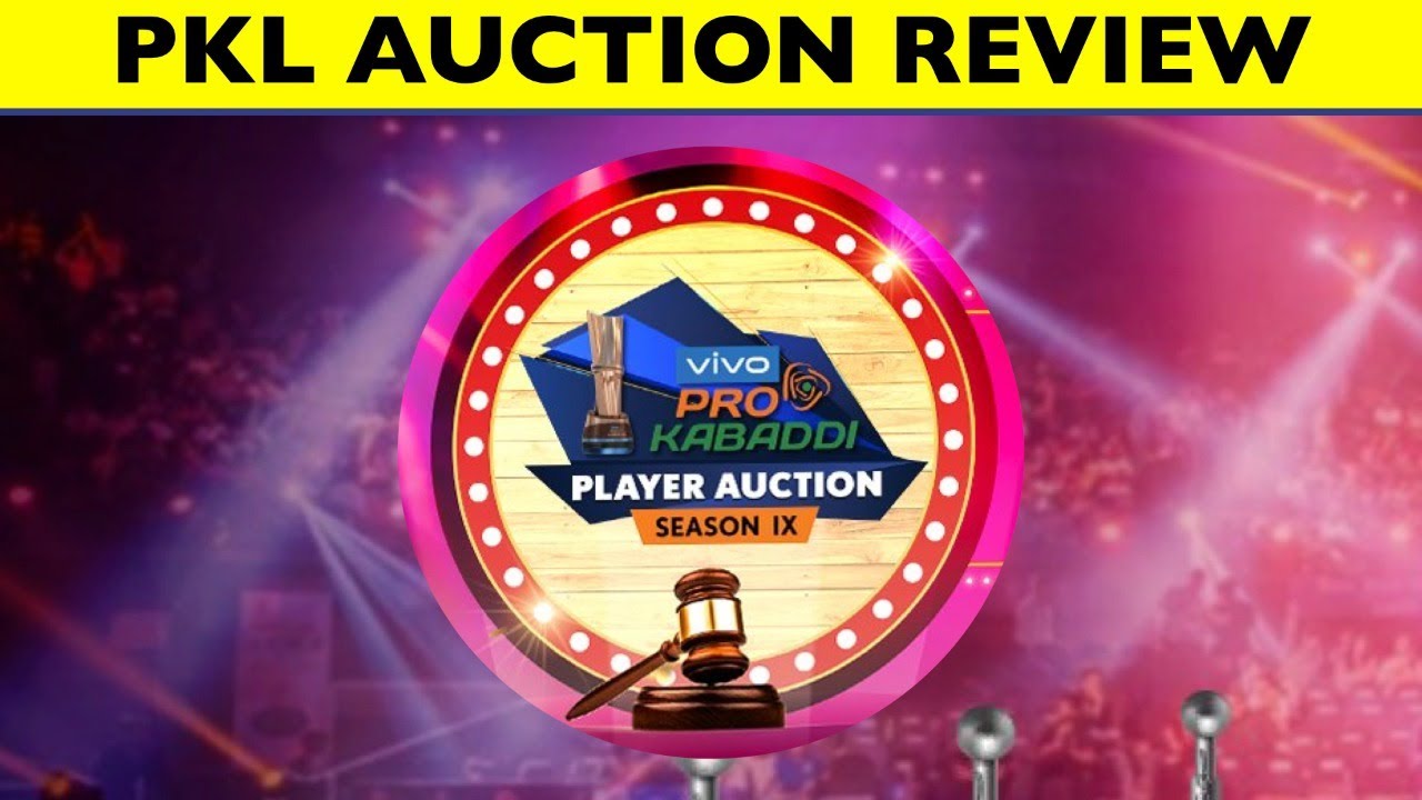 PKL auction review Kabaddi YouTube