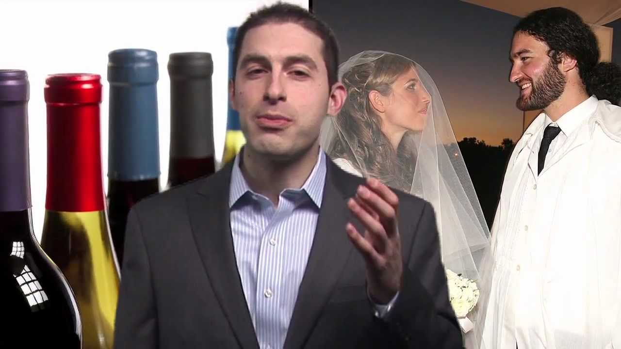 Jewish Wedding, Marriage, Ceremony & Wine - YouTube