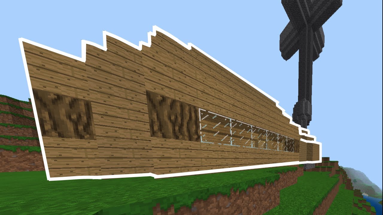 Minecraft Bedrock ep#4 building a mega base part 1 - YouTube