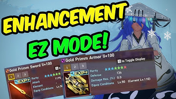 [PSO2:NGS] Updated Method to Enhance Golden Primm Sword and Armor to 100!