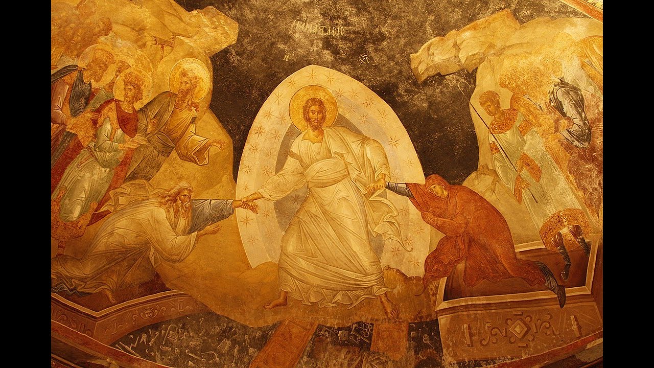 Christ is Risen! In Greek, Arabic and English. Melkite chant.