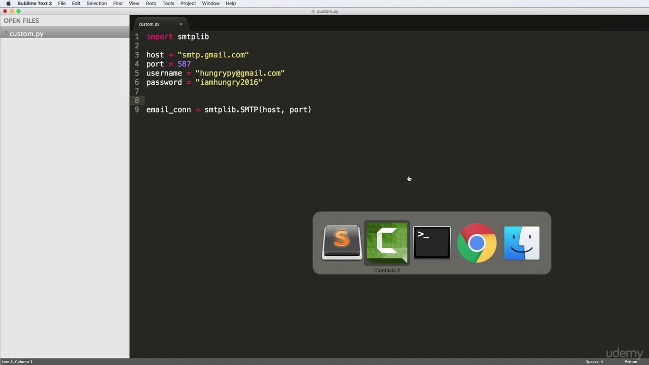 Python tutorial for beginners - Setup Python to Send Email with Gmail ...