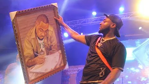 Watch Davido Powerful Performance At Fela's shrine 2018 As They Give Him Gift (Felabration)