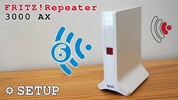 FRITZ! Repeater 3000 AX Wi-Fi 6 extender tri-band • Unboxing, installation, configuration and test
