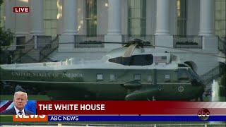 Trump being transported to Walter Reed Medical Center with COVID-19