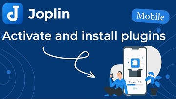 Activate and install plugins - Joplin mobile