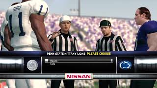 Penn State Nittany Lions vs Northwestern Wildcats - NCAA Football 14 - Updated to 2023 2024 Rosters