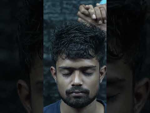 Old School Barber ASMR Tapping Head Massage For Better Relaxation #shorts