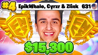 4TH Place In FNCS GRAND FINALS (15,300$) 🏆