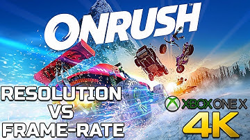 Onrush Open Beta Gameplay on Xbox One X 4K (Resolution Vs Frame-Rate)