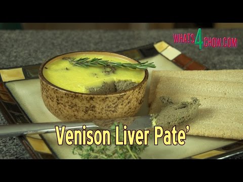 Tasty Homemade Venison Liver Pate