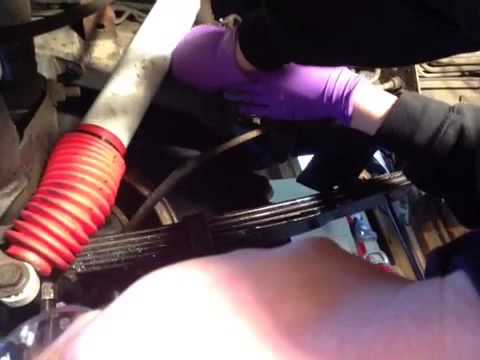 Jeep Wrangler Fuel Filter change - part 1 of 2 - YouTube