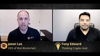 Famous North America's Largest Bitcoin Miner - Riot Blockchain Whinstone Texas USA - Jason Les Interview Net Worth