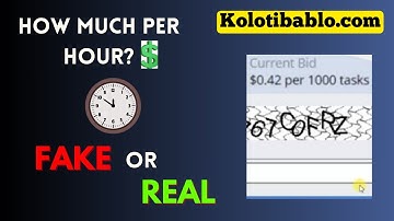 Captcha Typing Job | Kolotibablo review 2024 | Earn money Online | Captcha typing job | Data entry