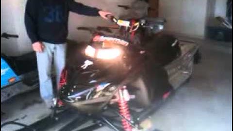 Polaris IQ RR dyno port pipe and can