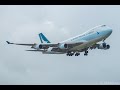 Rare boeing 747s in mumbai during lockdown in indiamagma aviation qatar cargoair mauritius a350