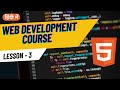HTML Part 3 Web development Course in Hindi #icntgyan #icntcloudgyan #html5 Anchor tag