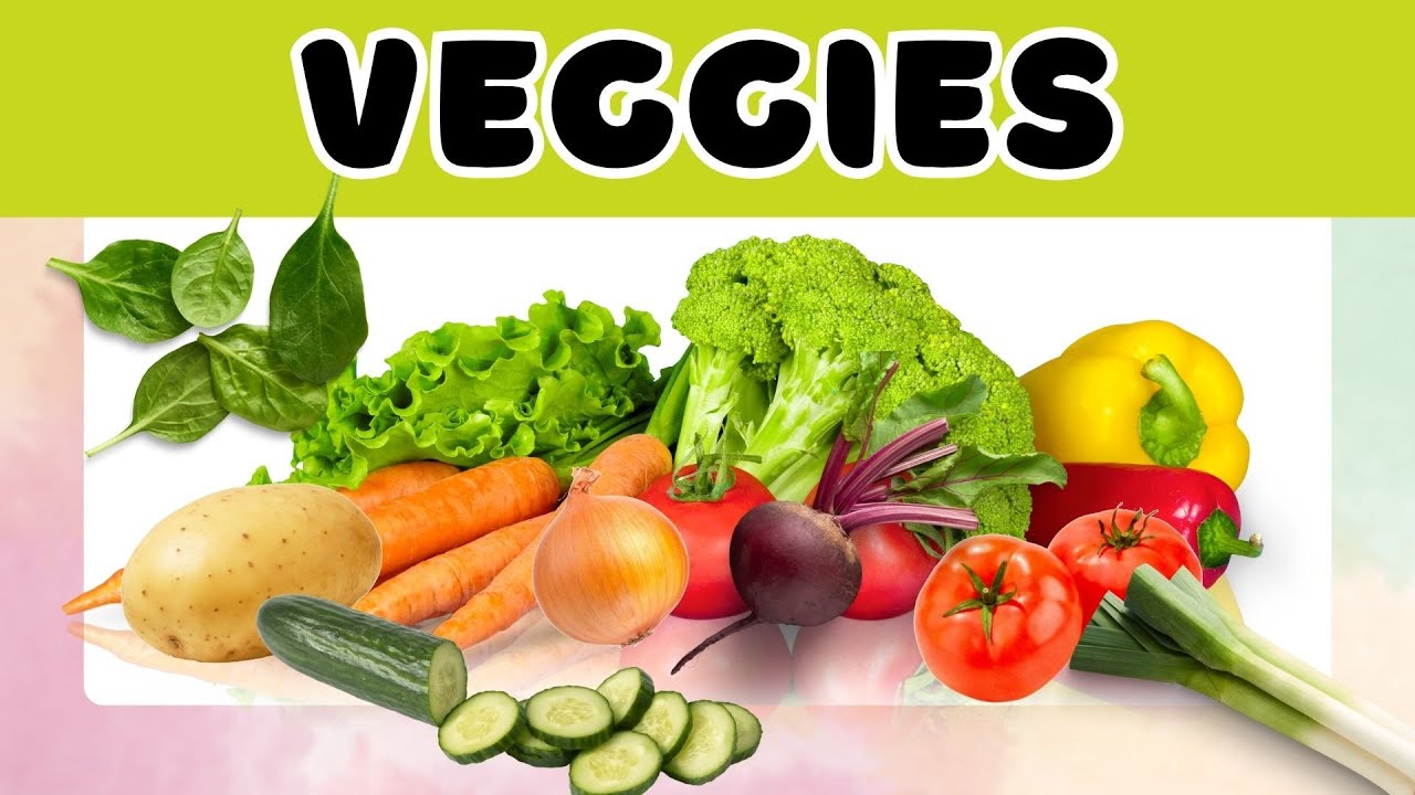 50 НАЗВАНИЙ ОВОЩЕЙ для малышей | Первые слова для младенцев | Английский словарь для детей