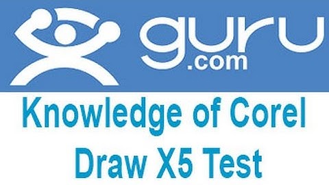 Guru Knowledge of Corel Draw X5 Exam Answers