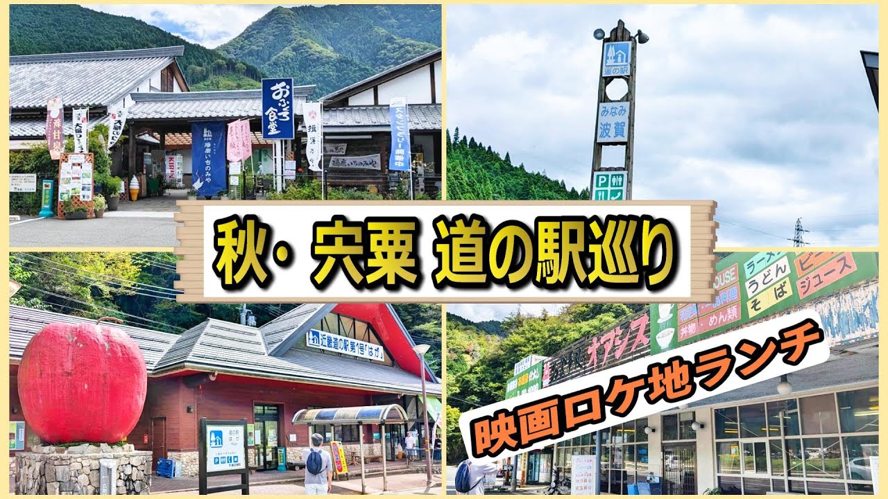 秋のフルーツ  道の駅3箇所でゲット！昭和ドライブイン オアシスでランチ