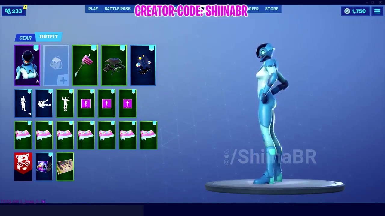 Leaked "Astro Assassin" skin w/  - Different styles