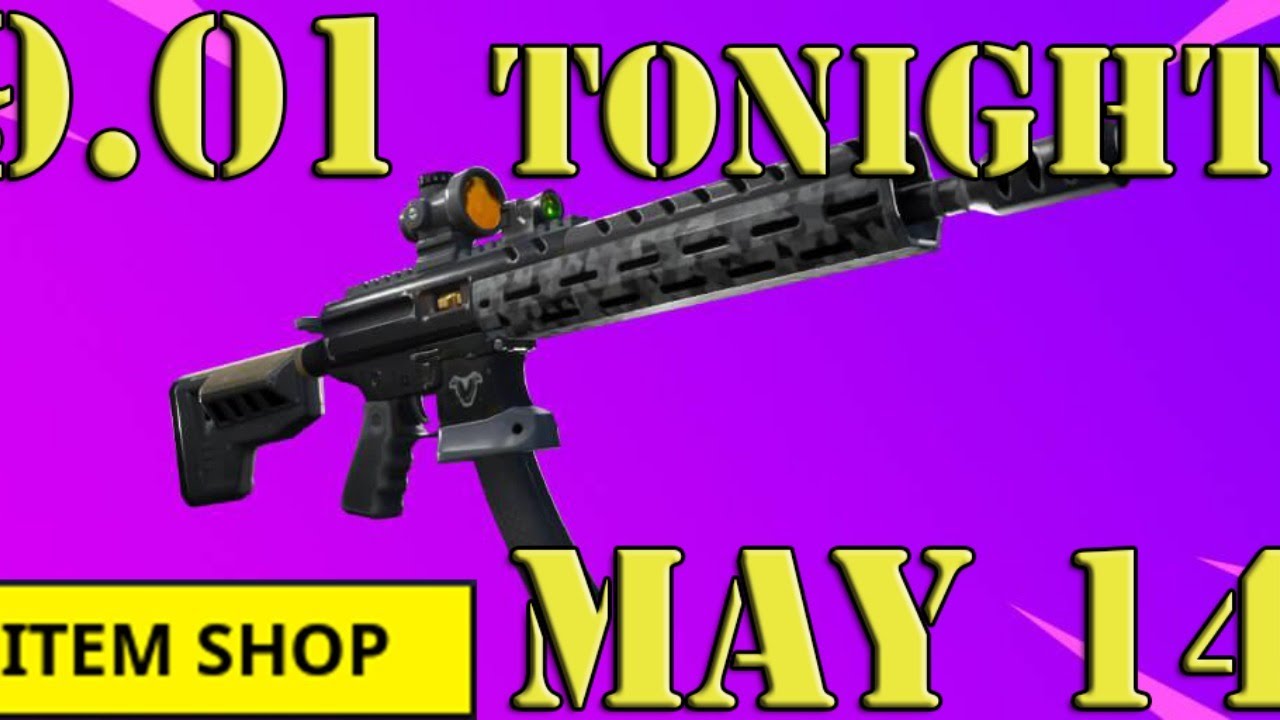 Fortbytes & Fortnite Item Shop May 14 - New Fortnite 9.01 Tac Ar Gameplay Update Tonight