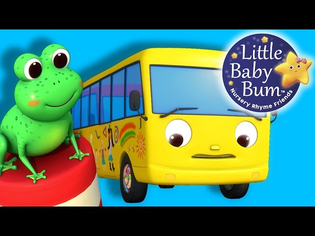 Ten Little Buses Song + More Nursery Rhymes & Kids Songs