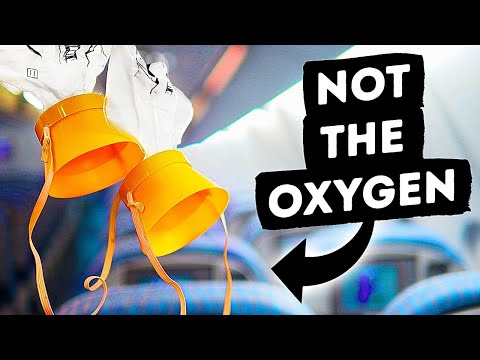 Video: Očarljiv način, v katerem delujejo maske za kisik za letala, zakaj zrakoplovi oken niso običajno poravnani s sedeži in več