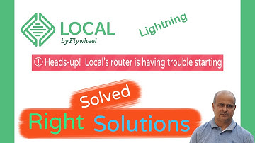 Local By FlyWheel Solved -  Heads-up! Local