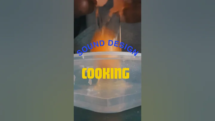 COOKING SOUND DESIGN #sound #sounddesign #audio #cooking #ASMR #film #soundediting #fyp #filmmaking