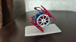 two axis reaction wheels balancing
