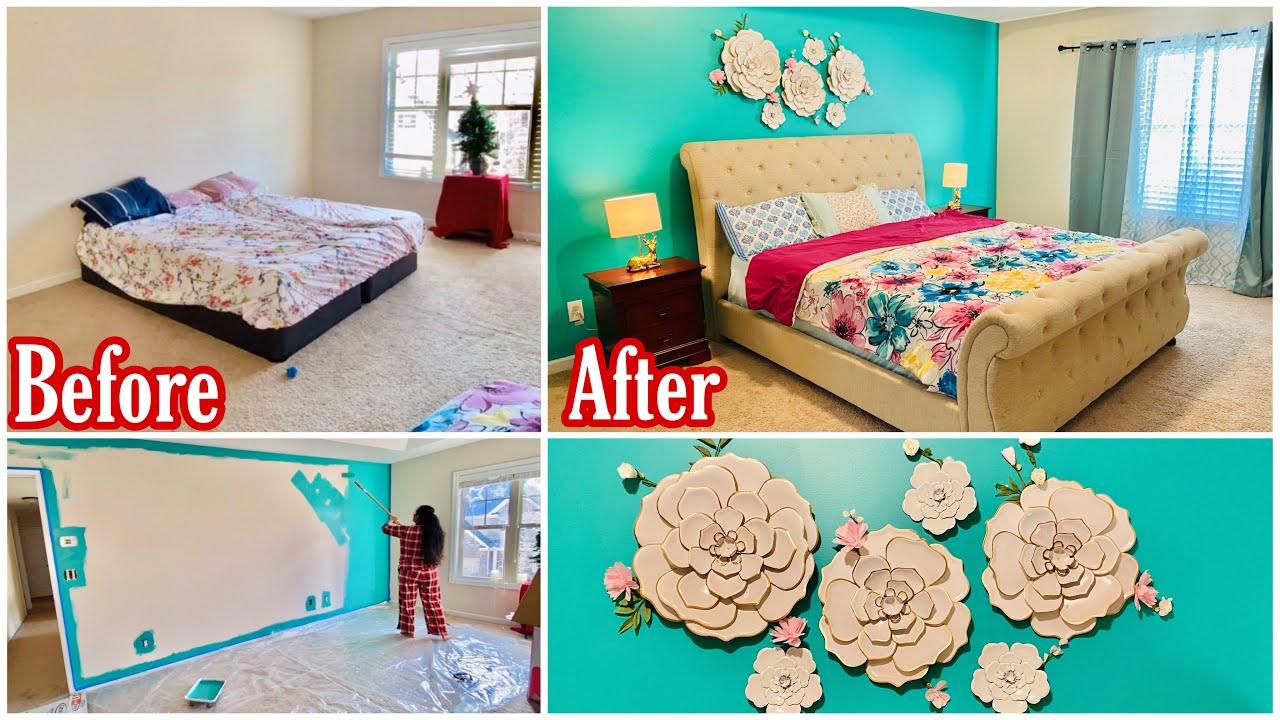 Enga Puthu veetu bedroom ah azhagakitom ~ Remodeling our master bedroom | step by step