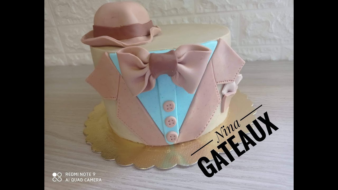 ورشة عن بعد في الكيك ديزاين 🥰 تورتة بذوق الشكلاطة بشكل جد راقي❤