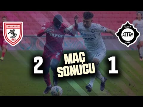 Samsunspor: 2 Altay: 1 (Maç sonucu) Fofana Golü