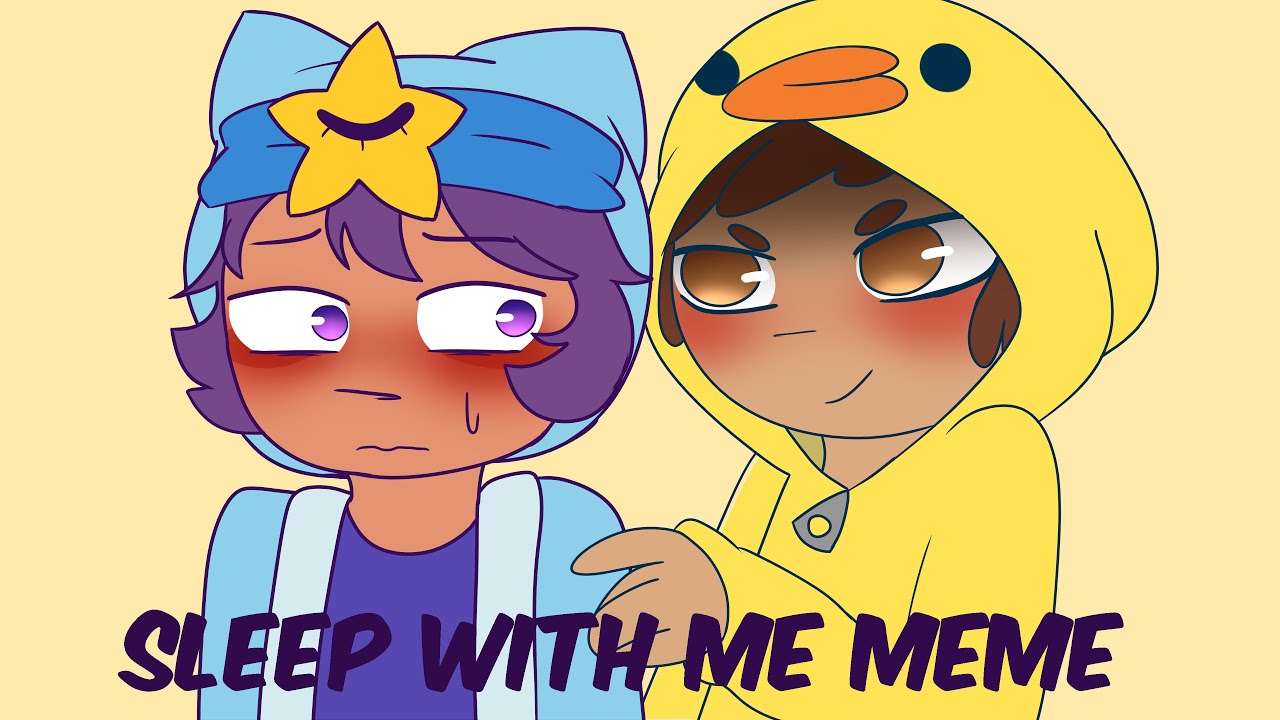 Sleep With Me Meme Brawl Stars Leon X Sandy Youtube - sandy memes brawl stars